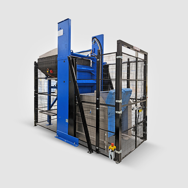Umfüllsystem für Pellets Trockeneis